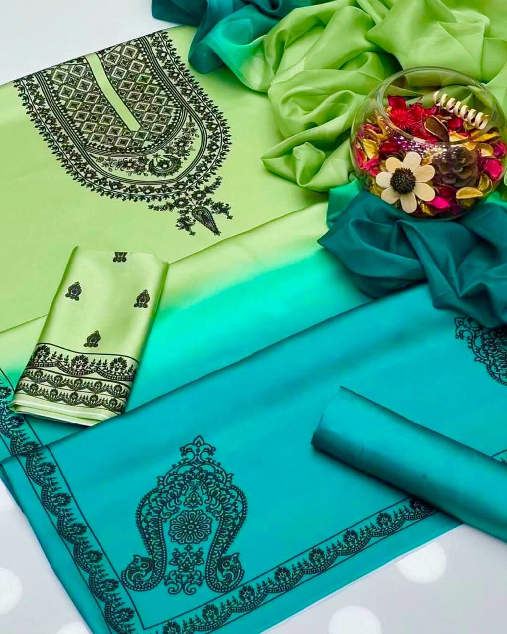 shamooz silk printed unstitched